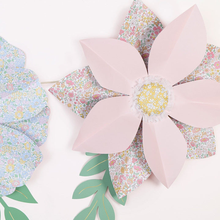 Meri Meri X Liberty Large Paper Flower Garland
