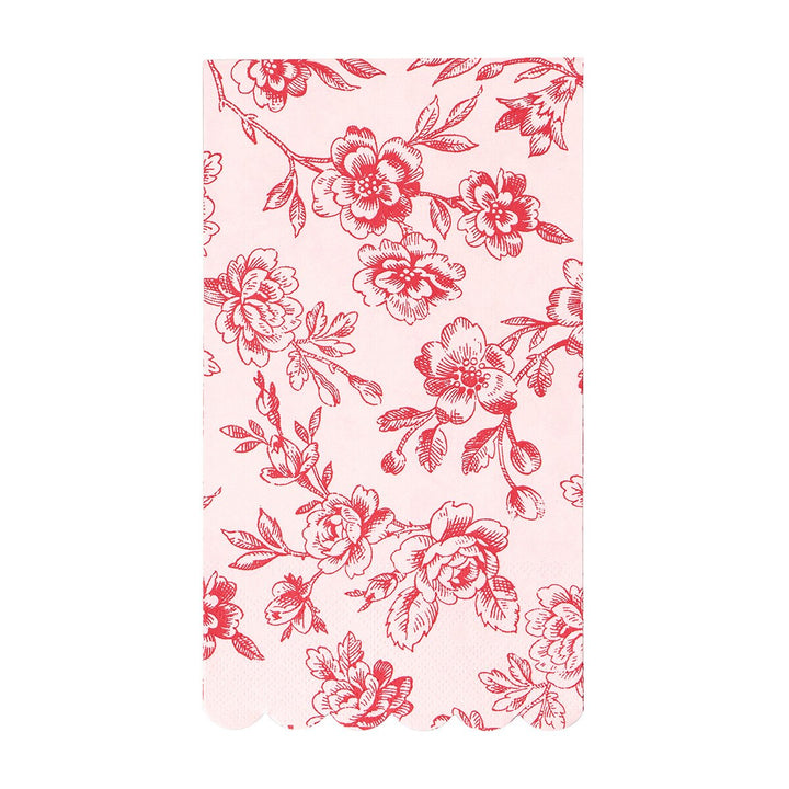 Toile Floral Guest Towels