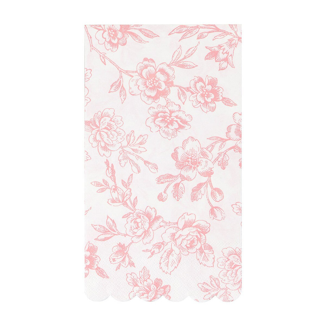 Toile Floral Guest Towels