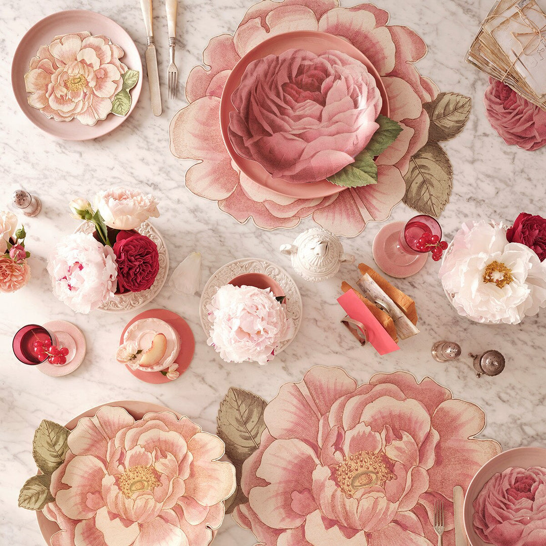 Meri Meri x John Derian Rosa Plates