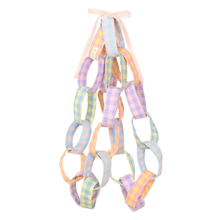 Gingham Spring Chain Garland