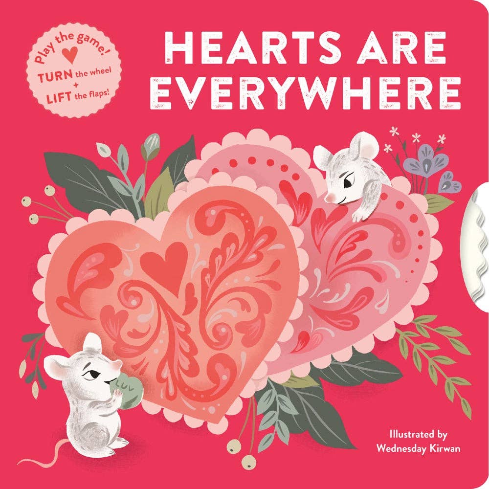 Hearts Are Everywhere Chronicle Books Hearts Are Everywhere Bonjour Fete - Party Supplies