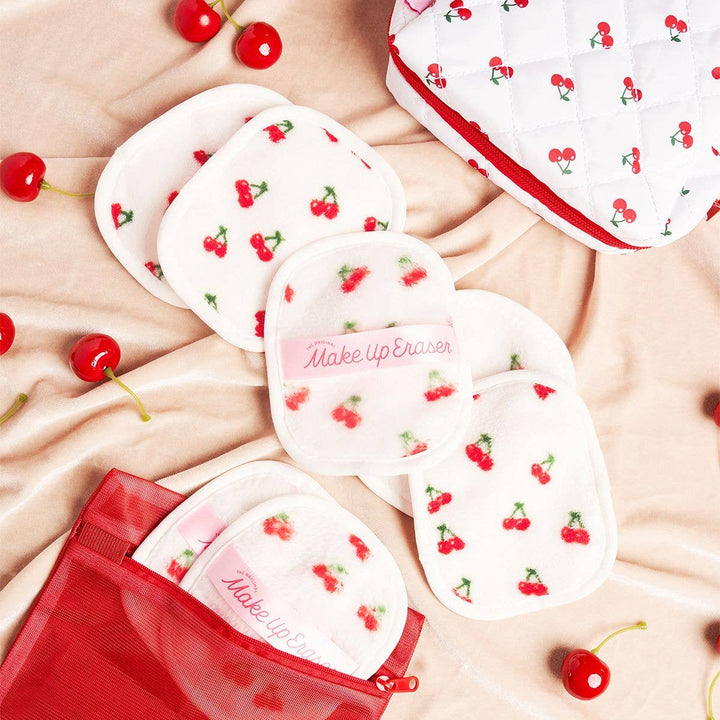 Cherry Crush 7-Day Set & Makeup Bag MakeUp Eraser Cherry Crush 7-Day Set & Makeup Bag Bonjour Fete - Party Supplies