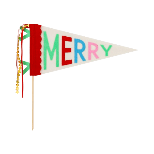 Merry Felt Pennant