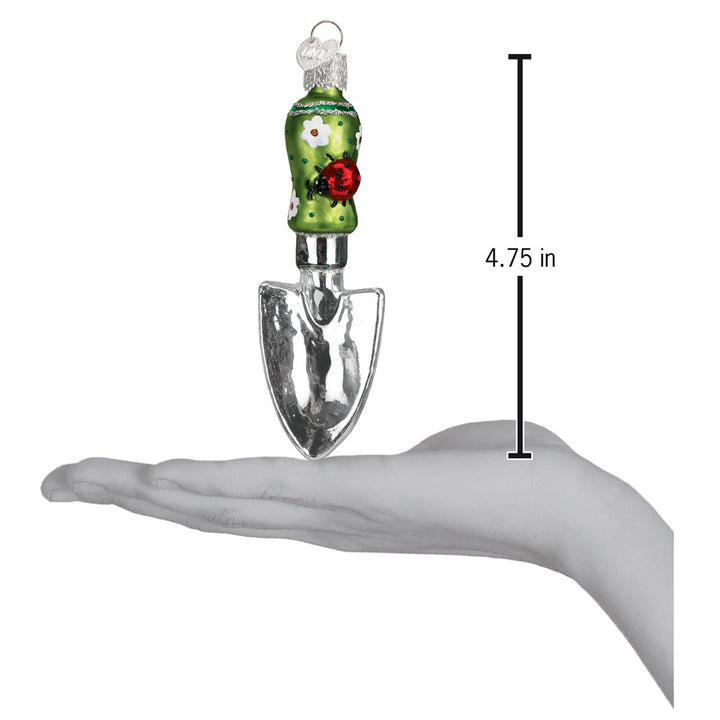 Garden Trowel Ornament Old World Christmas 4.75 X 1.5 X 0.75 / 32134 Garden Trowel Ornament Bonjour Fete - Party Supplies
