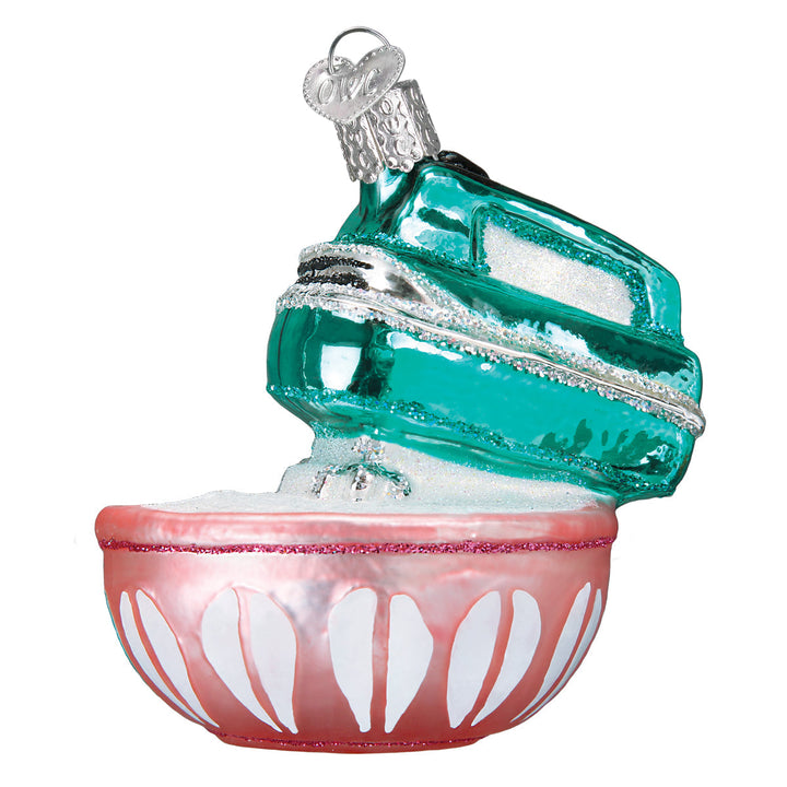 Hand Mixer Ornament Old World Christmas 3.75 X 3.5 X 2.5 / 32294 Hand Mixer Ornament Bonjour Fete - Party Supplies