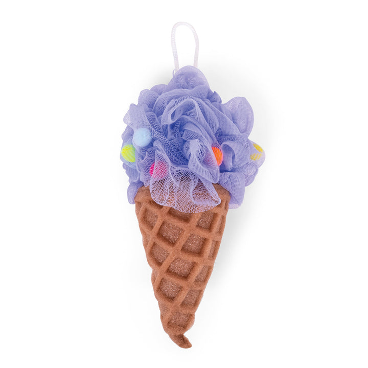 Forever Young-Bath Pouf & Sponge-Ice Cream Cait + Co Bath Accessories Purple Forever Young-Bath Pouf & Sponge-Ice Cream Bonjour Fete - Party Supplies