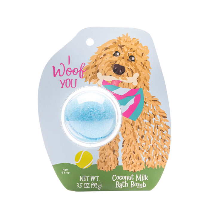 Goldendoodle Clamshell Bath Bomb Cait + Co Bath Bombs Goldendoodle Clamshell Bath Bomb Bonjour Fete - Party Supplies
