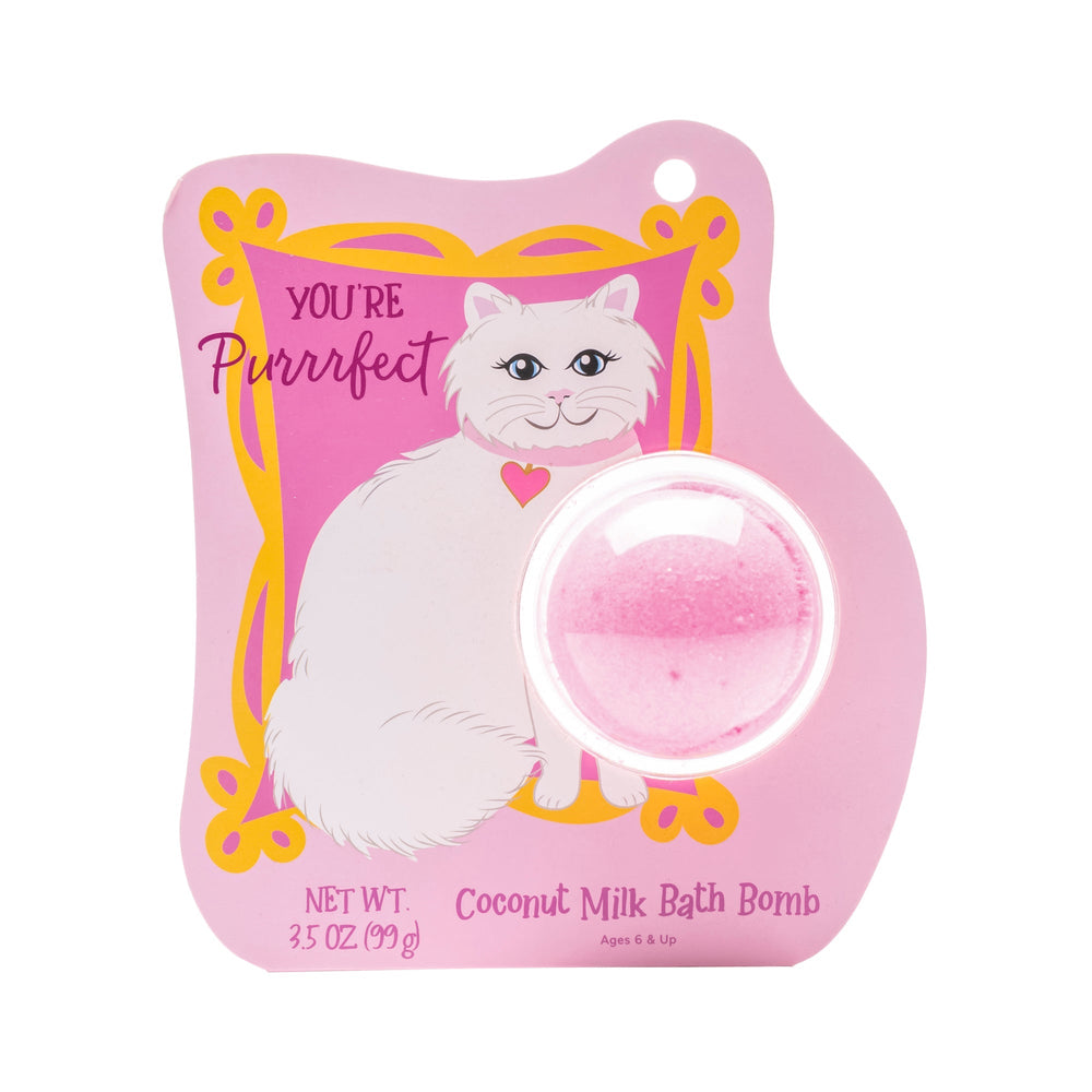 Cat Clamshell Bath Bomb Cait + Co Bath Bombs Cat Clamshell Bath Bomb Bonjour Fete - Party Supplies