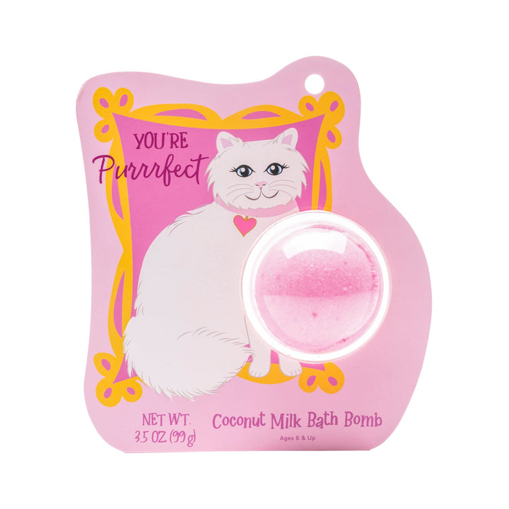 Cat Clamshell Bath Bomb Cait + Co Bath Bombs Cat Clamshell Bath Bomb Bonjour Fete - Party Supplies