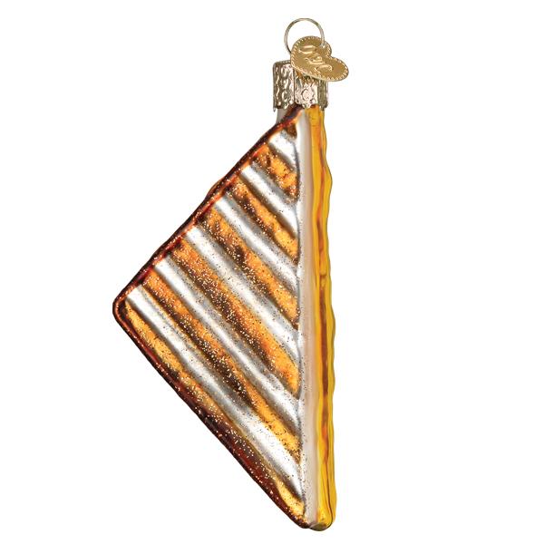 Grilled Cheese Sandwich Ornament Old World Christmas 4 X 1 X 2 / 32466 Grilled Cheese Sandwich Ornament Bonjour Fete - Party Supplies