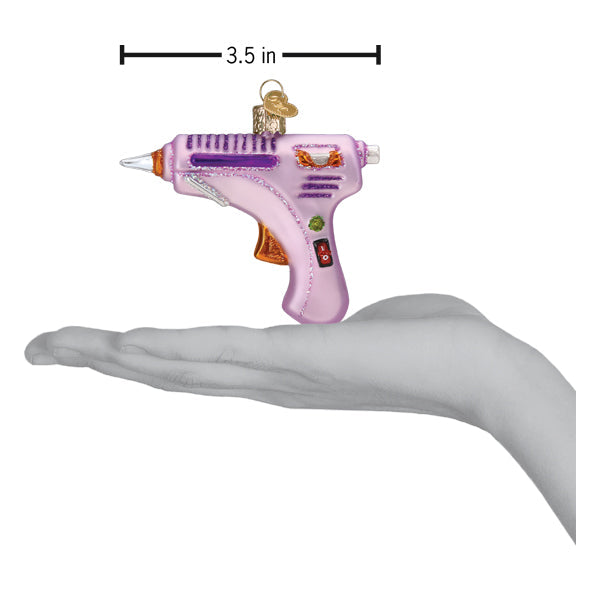 Hot Glue Gun Ornament Old World Christmas 3.25 X 3.5 X 1 / 32629 Hot Glue Gun Ornament Bonjour Fete - Party Supplies