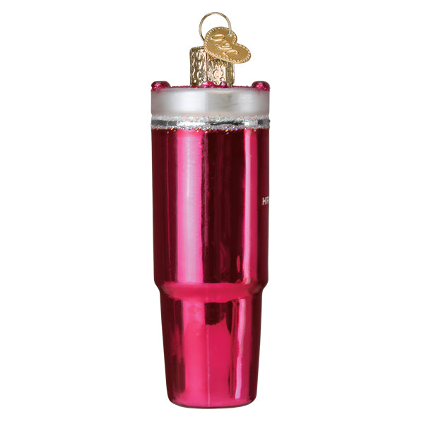 Pink Kringle Cup Ornament