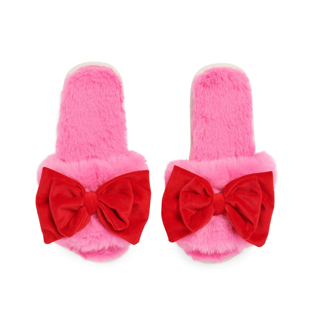 Shiraleah Noelle Slippers Shiraleah Retail Slippers PINK / S/M Shiraleah Noelle Slippers Bonjour Fete - Party Supplies