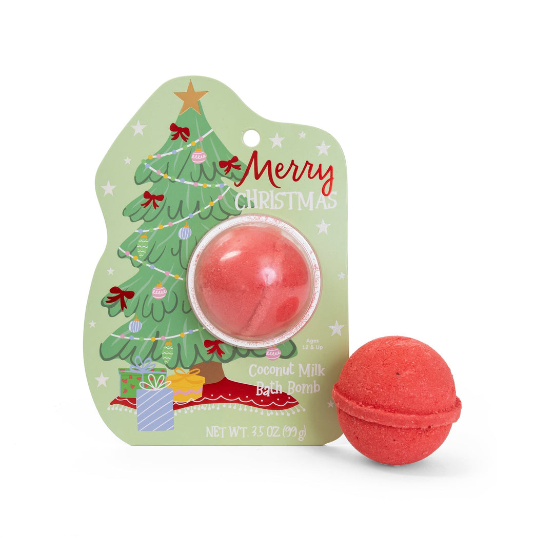Christmas Tree Clamshell Bath Bomb Cait + Co Bath Bombs Christmas Tree Clamshell Bath Bomb Bonjour Fete - Party Supplies