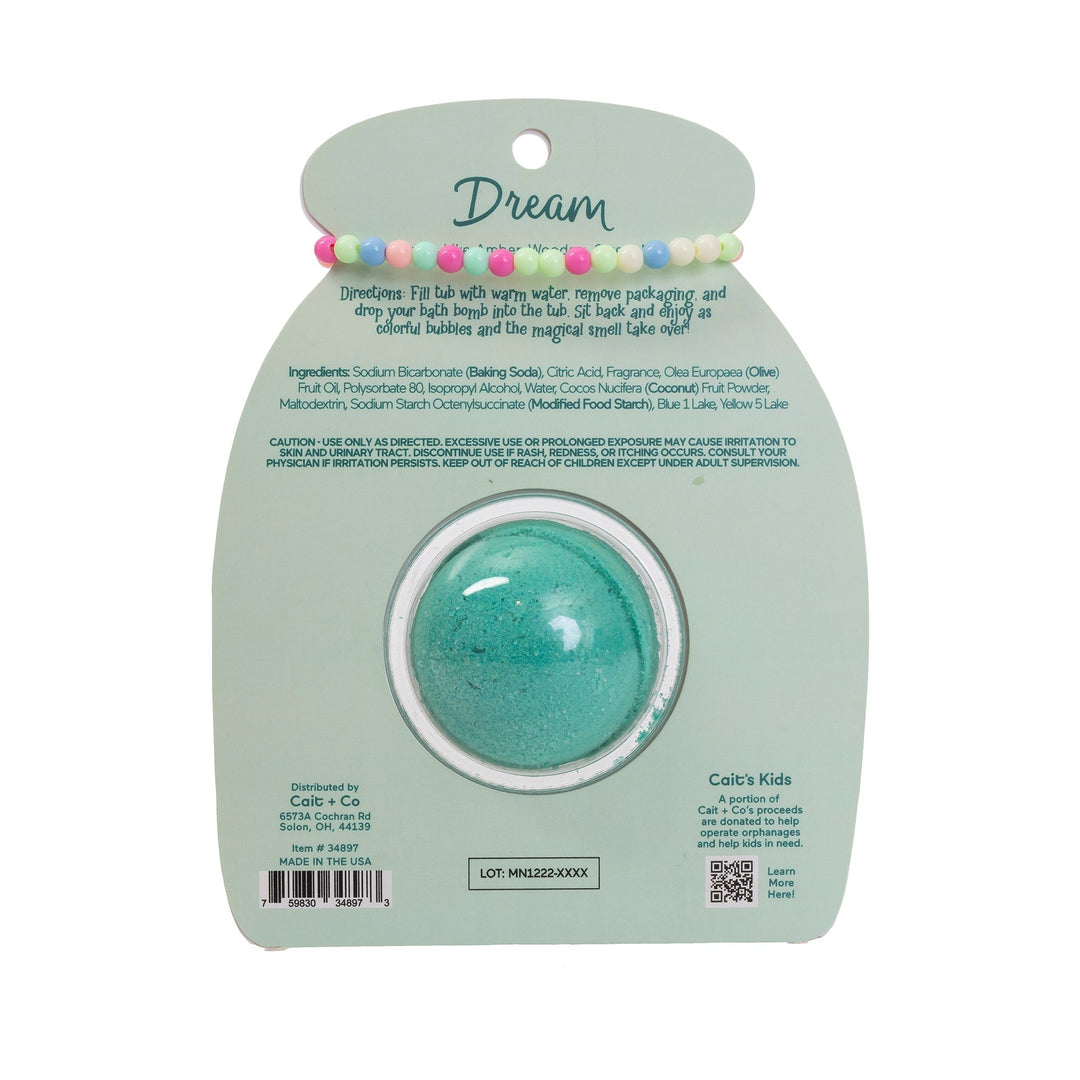 Friendship Bracelet Bath Bomb - Dream Cait + Co Bath Bombs Friendship Bracelet Bath Bomb - Dream Bonjour Fete - Party Supplies