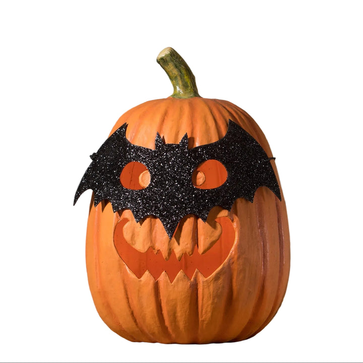 Bat Masquerade Pumpkin Bethany Lowe Designs, Inc. Bat Masquerade Pumpkin Bonjour Fete - Party Supplies