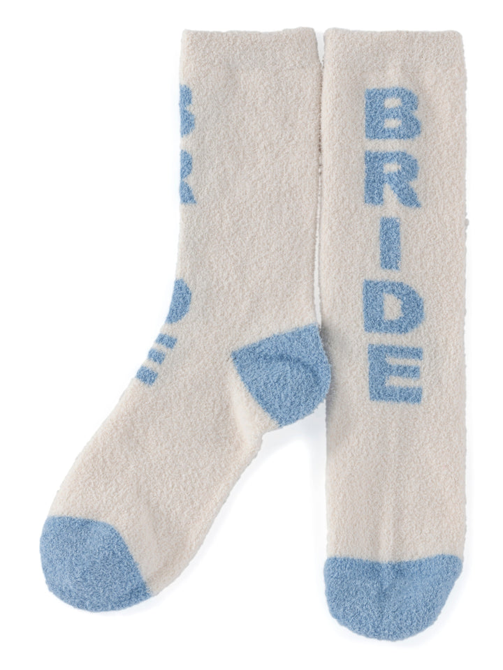 Shiraleah "Bride" Socks, Ivory Shiraleah Retail Socks Shiraleah "Bride" Socks, Ivory Bonjour Fete - Party Supplies