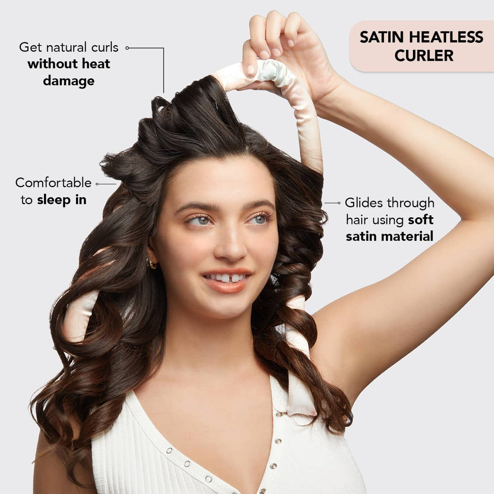 Satin Heatless Curling Set - Sunset Tie Dye KITSCH Satin Heatless Curling Set - Sunset Tie Dye Bonjour Fete - Party Supplies