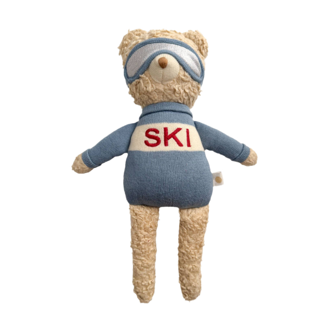 Plush Bear Ski Baby Kids Toy Animal Gift Winter Sport Snow The Blueberry Hill Plush Bear Ski Baby Kids Toy Animal Gift Winter Sport Snow Bonjour Fete - Party Supplies