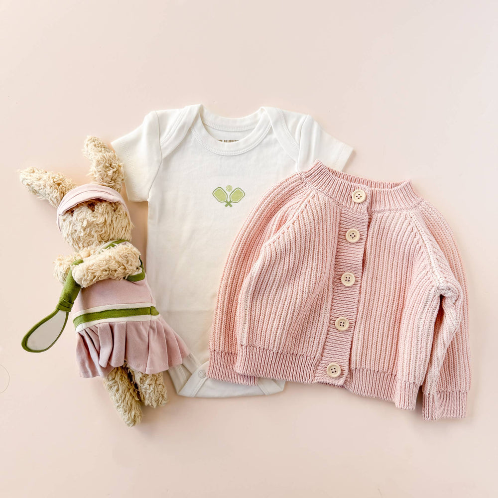 Plush Pickleball Bunny Doll Stuff Toy Baby Kid Sport Tennis The Blueberry Hill Plush Pickleball Bunny Doll Stuff Toy Baby Kid Sport Tennis Bonjour Fete - Party Supplies