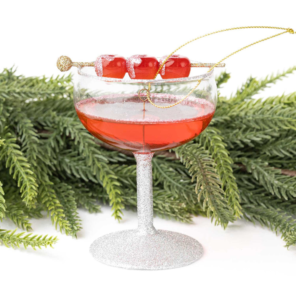 Dirty Shirley Boxed Glass Ornament 8 Oak Lane Dirty Shirley Boxed Glass Ornament Bonjour Fete - Party Supplies