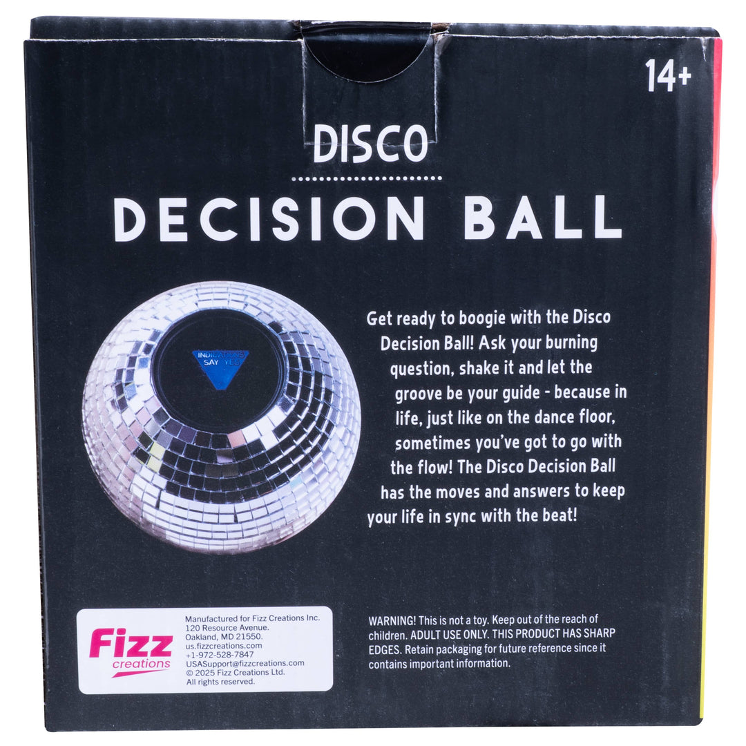 Disco Decision Ball Fizz Creations Inc Disco Decision Ball Bonjour Fete - Party Supplies