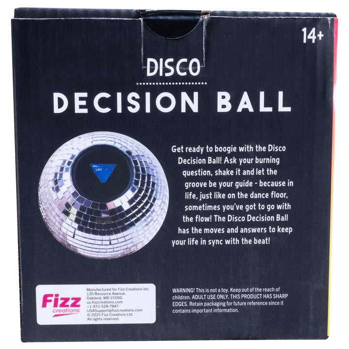 Disco Decision Ball Fizz Creations Inc Disco Decision Ball Bonjour Fete - Party Supplies