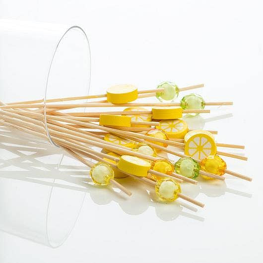 100 Piece Lemons Pick-4.5"L Abbott 100 Piece Lemons Pick-4.5"L Bonjour Fete - Party Supplies