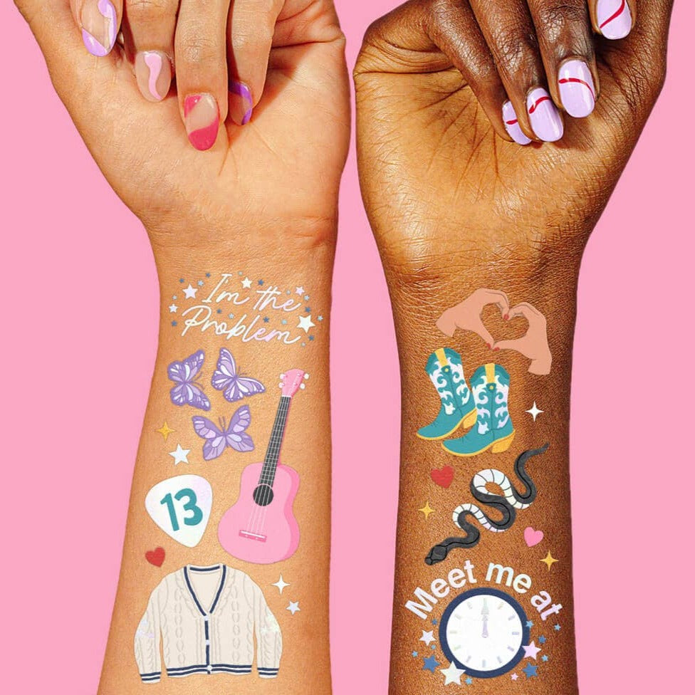 TAYLOR SWIFT ERAS TOUR TEMPORARY TATTOOS – Bonjour Fête