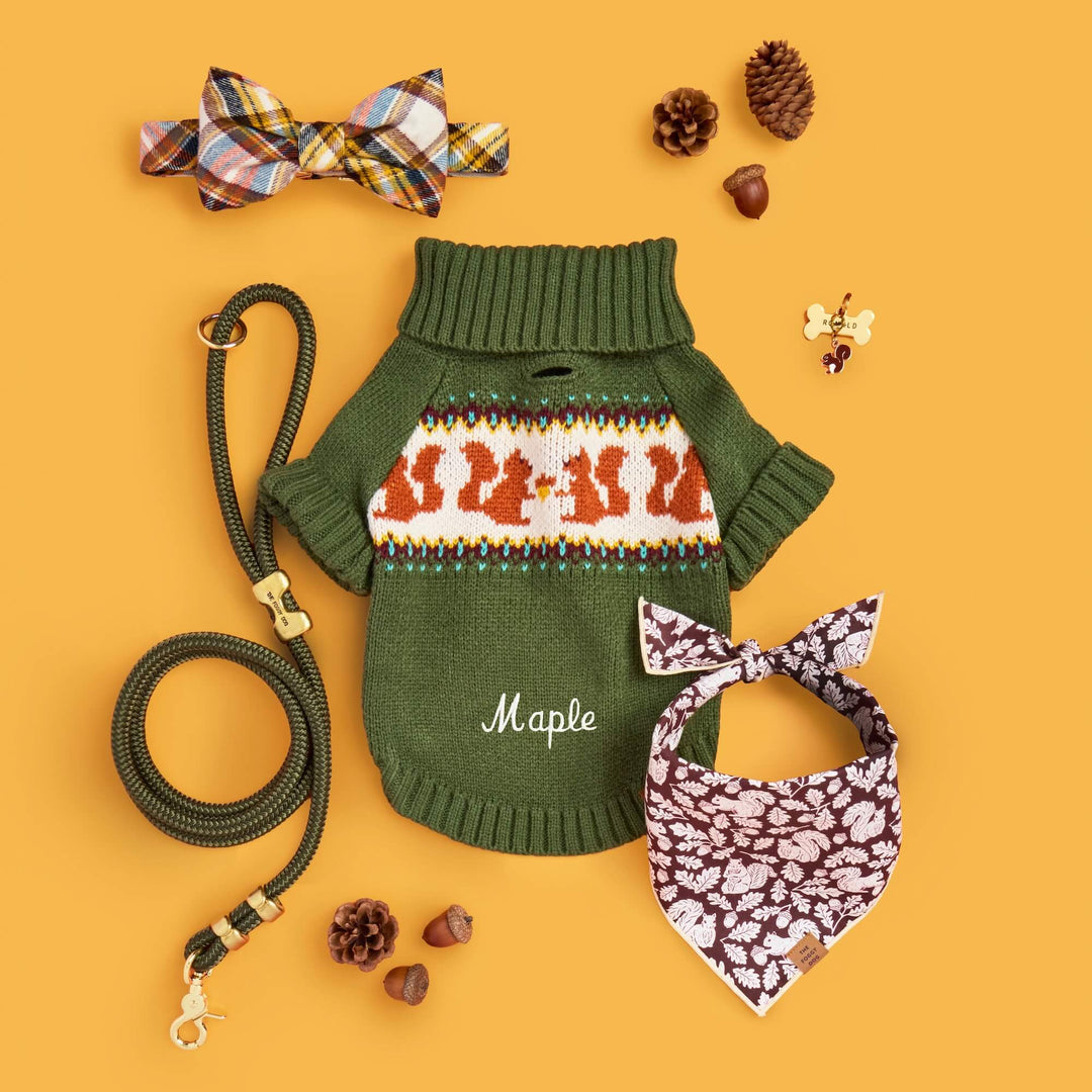 Woodland Collar Charm Set