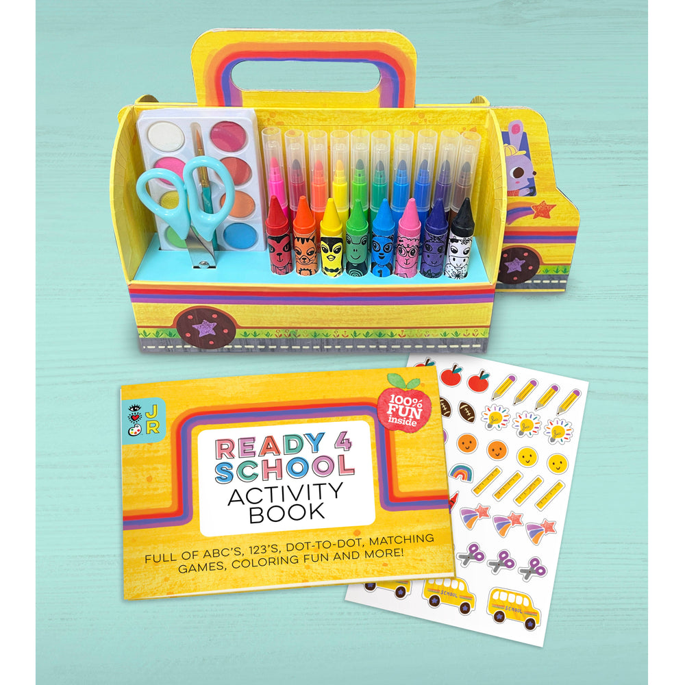 Ready for School Art Set Bright Stripes Ready for School Art Set Bonjour Fete - Party Supplies
