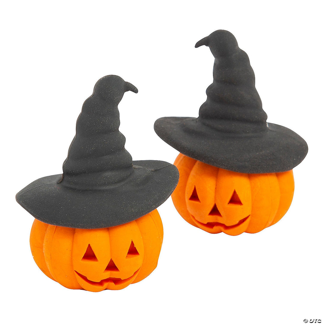 JACK-O-LANTERN WITCH ERASER Fun Express Halloween Party Favors & Boo Baskets JACK-O-LANTERN WITCH ERASER Bonjour Fete - Party Supplies
