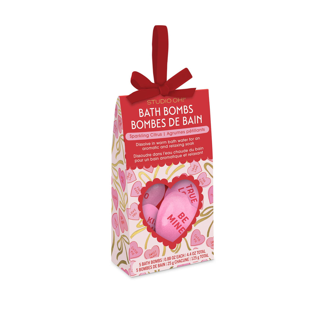 Sweet Candy Hearts Bath Bombs Studio Oh! Sweet Candy Hearts Bath Bombs Bonjour Fete - Party Supplies