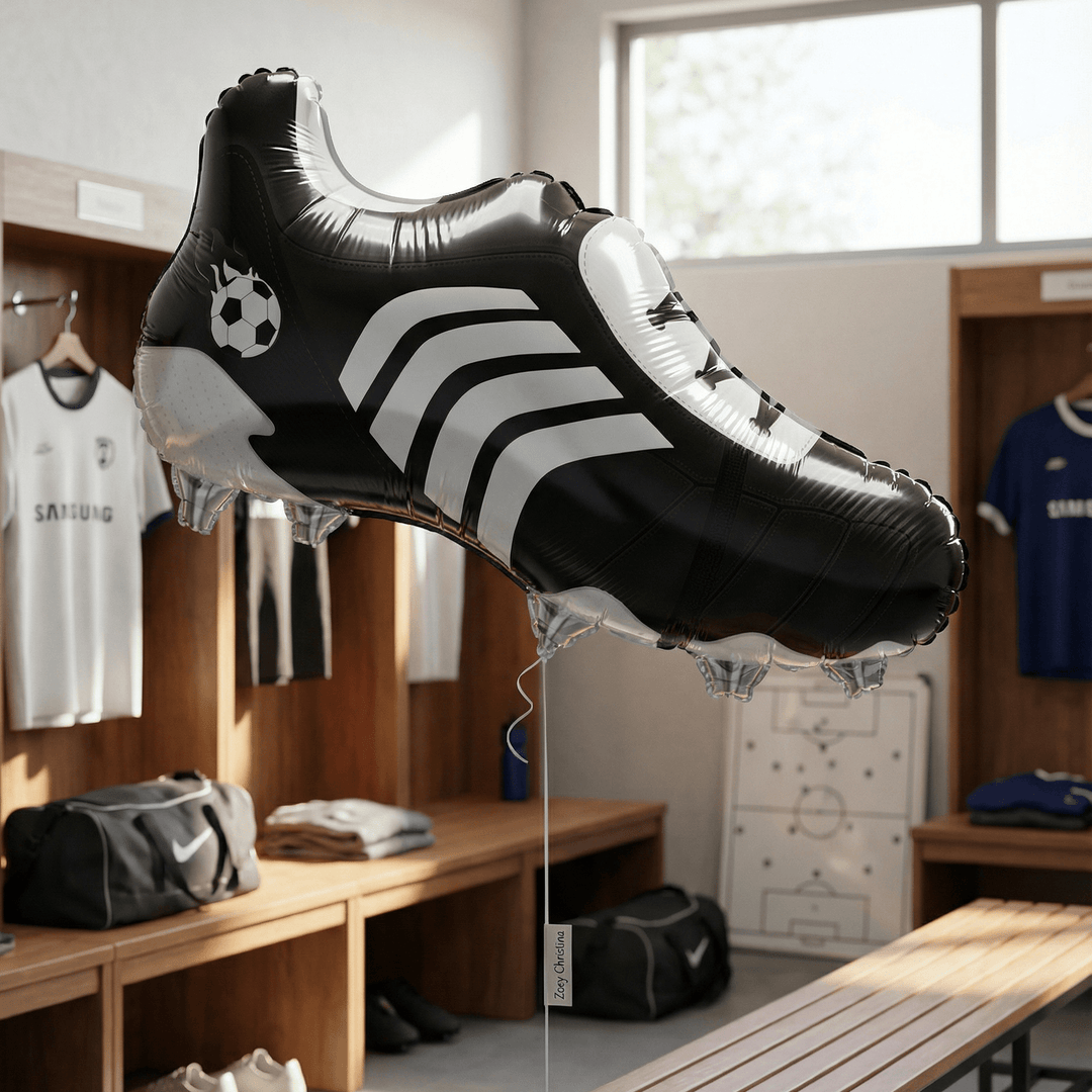 Soccer Cleat Foil Balloon