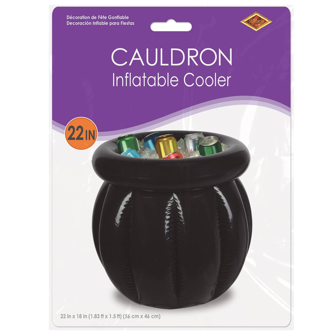 INFLATABLE CAULDRON COOLER Beistle Halloween Party Supplies Bonjour Fete - Party Supplies
