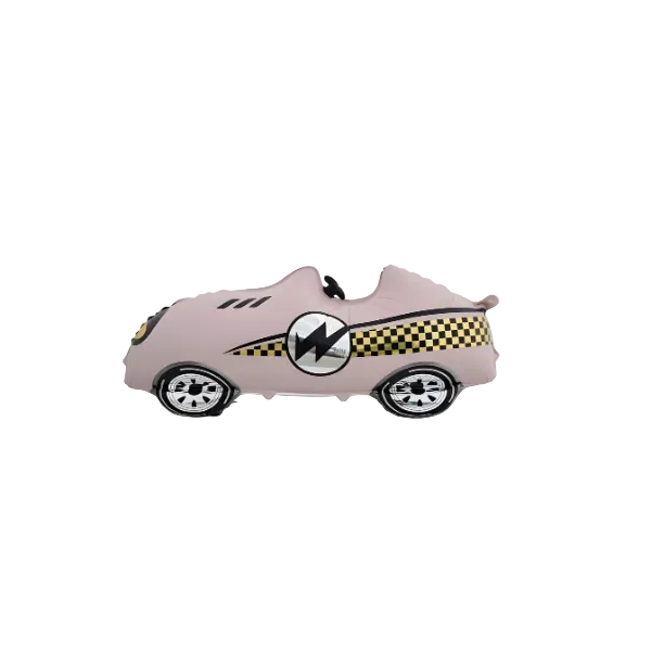 Pink Retro Car Foil Balloon