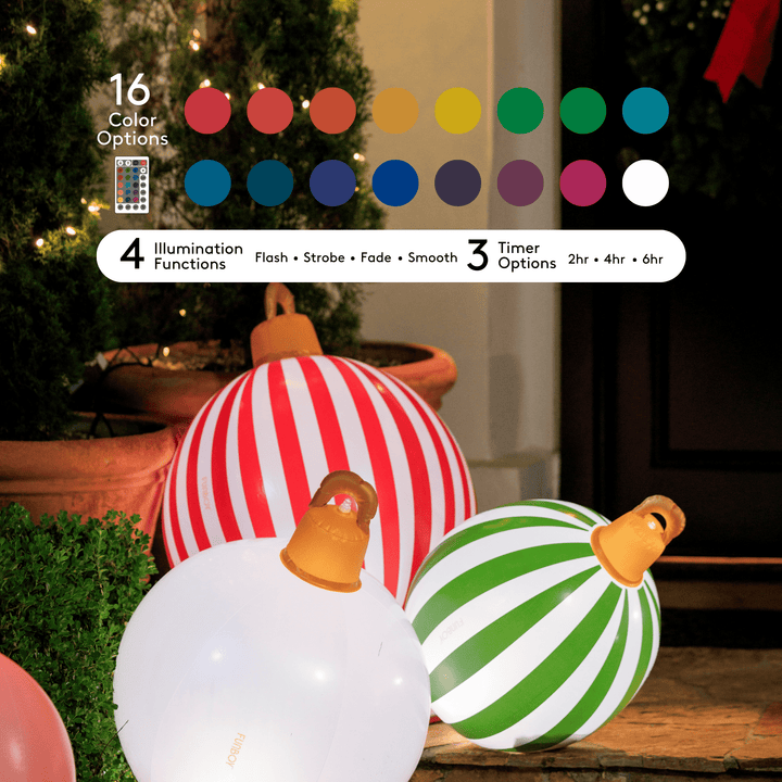 INFLATABLE CHRISTMAS ORNAMENTS Funboy Holiday Decor INFLATABLE CHRISTMAS ORNAMENTS Bonjour Fete - Party Supplies