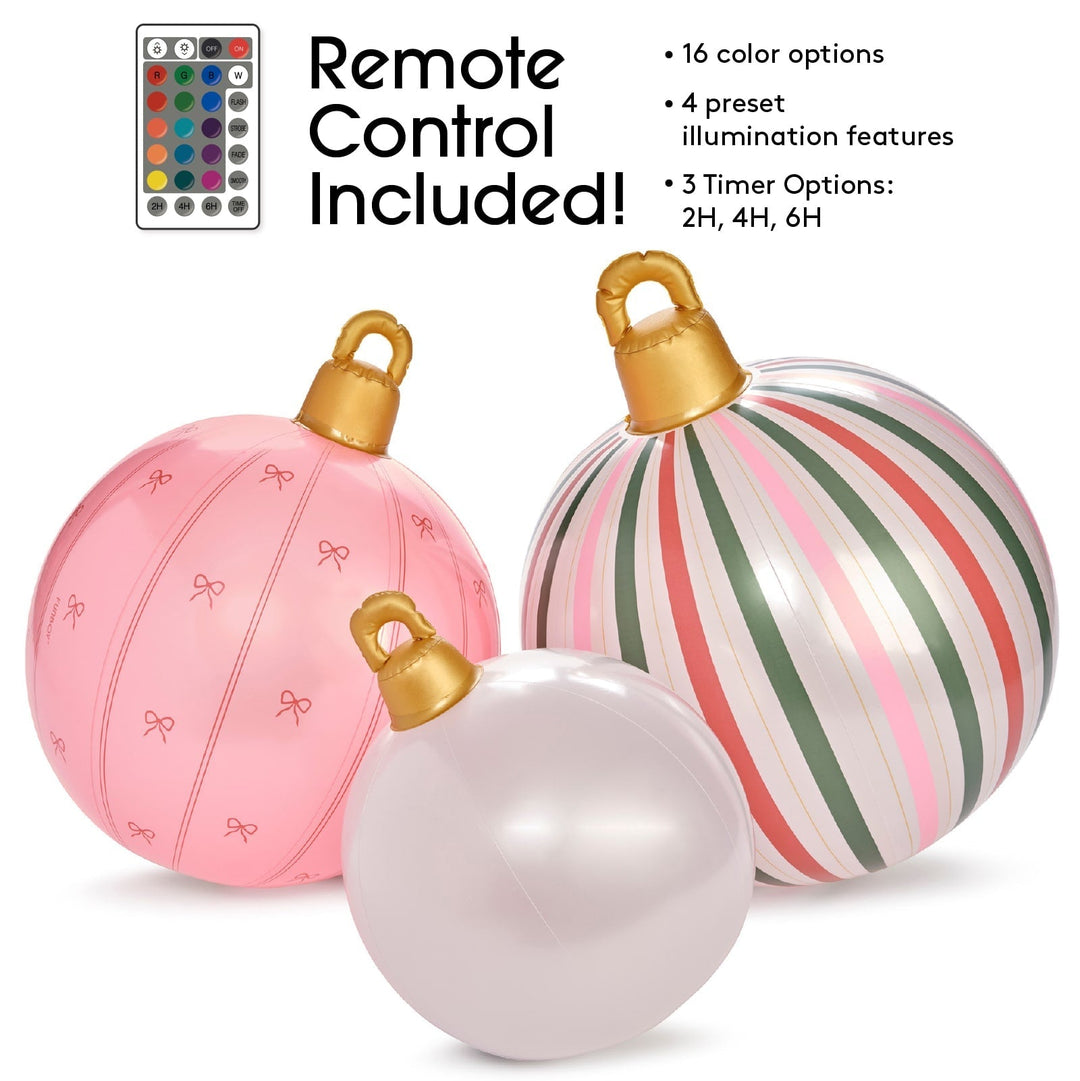 Inflatable Christmas Ornaments Funboy Holiday Decor Inflatable Christmas Ornaments Bonjour Fete - Party Supplies