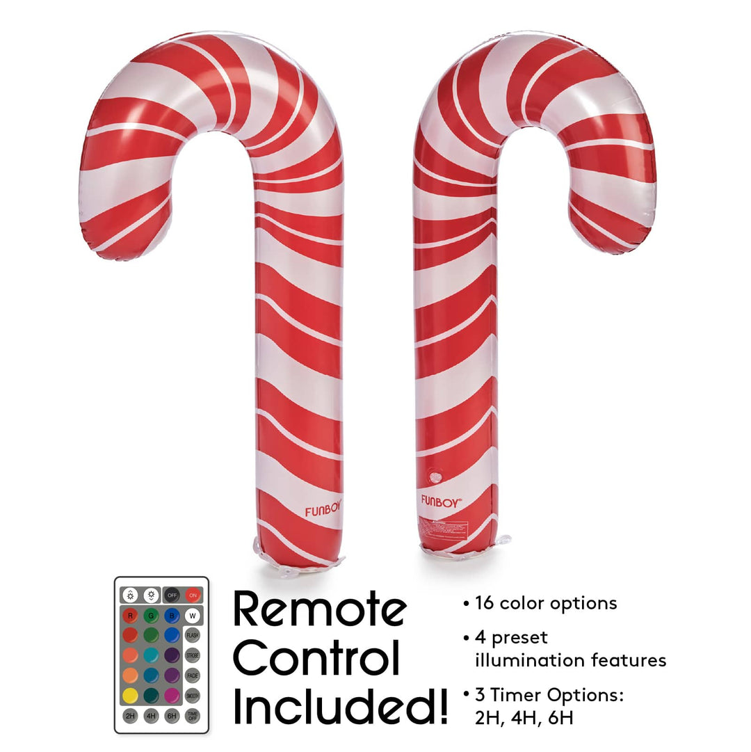 Inflatable Candy Canes Funboy Holiday Decor Inflatable Candy Canes Bonjour Fete - Party Supplies