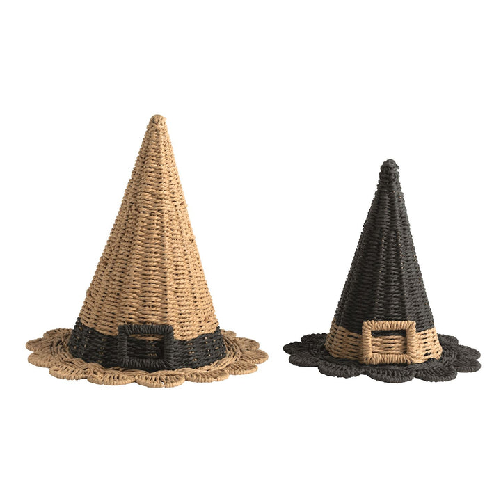 WOVEN WITCH HAT DECORATION - Bonjour Fête 