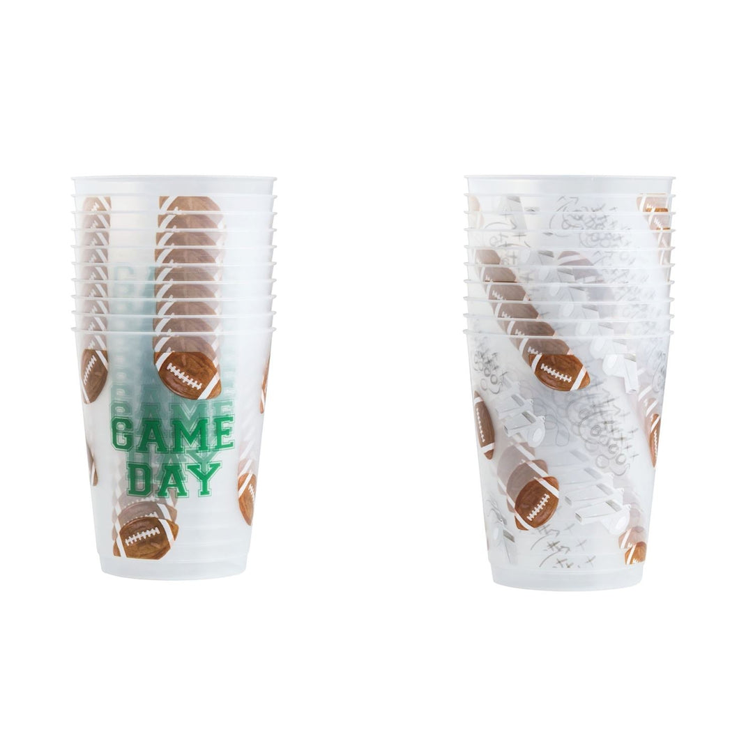 TAILGATE PARTY CUP GIFT SET Mud Pie Cups TAILGATE PARTY CUP GIFT SET Bonjour Fete - Party Supplies