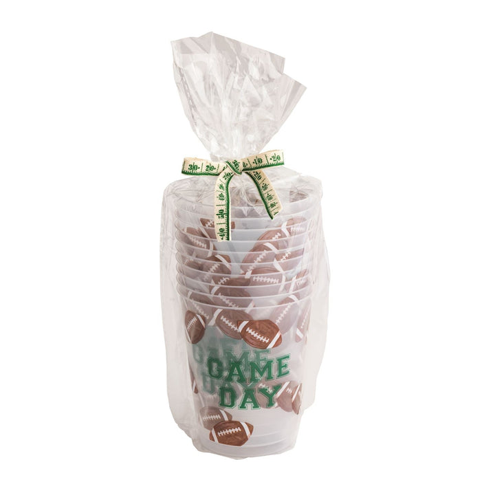 TAILGATE PARTY CUP GIFT SET Mud Pie Cups TAILGATE PARTY CUP GIFT SET Bonjour Fete - Party Supplies