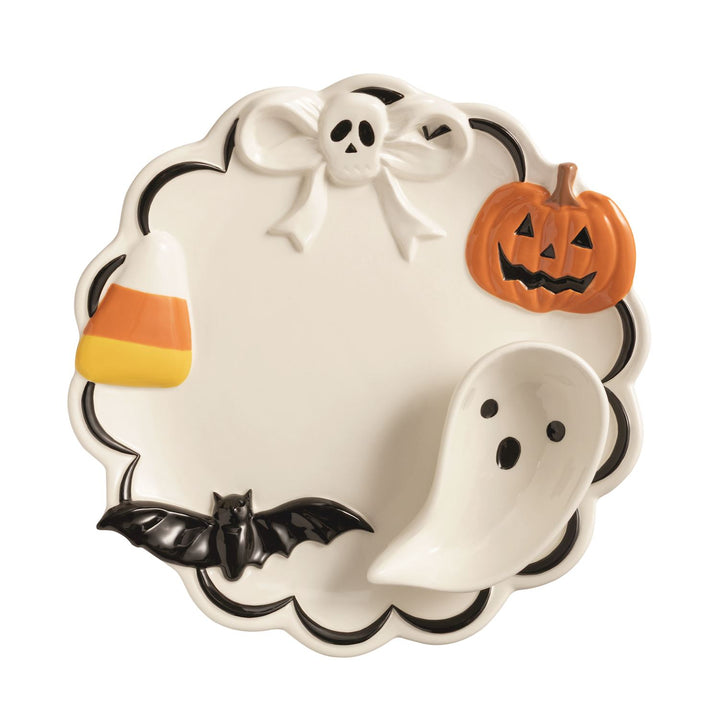 HALLOWEEN GHOST CHIP & DIP PLATTER - Bonjour Fête 