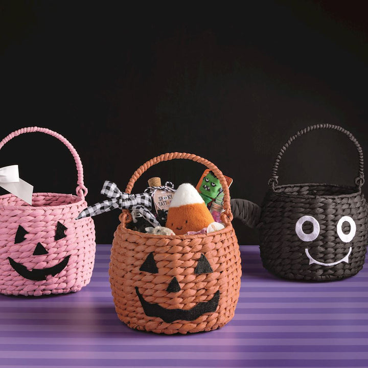 HALLOWEEN WOVEN TREAT BASKET - Bonjour Fête 