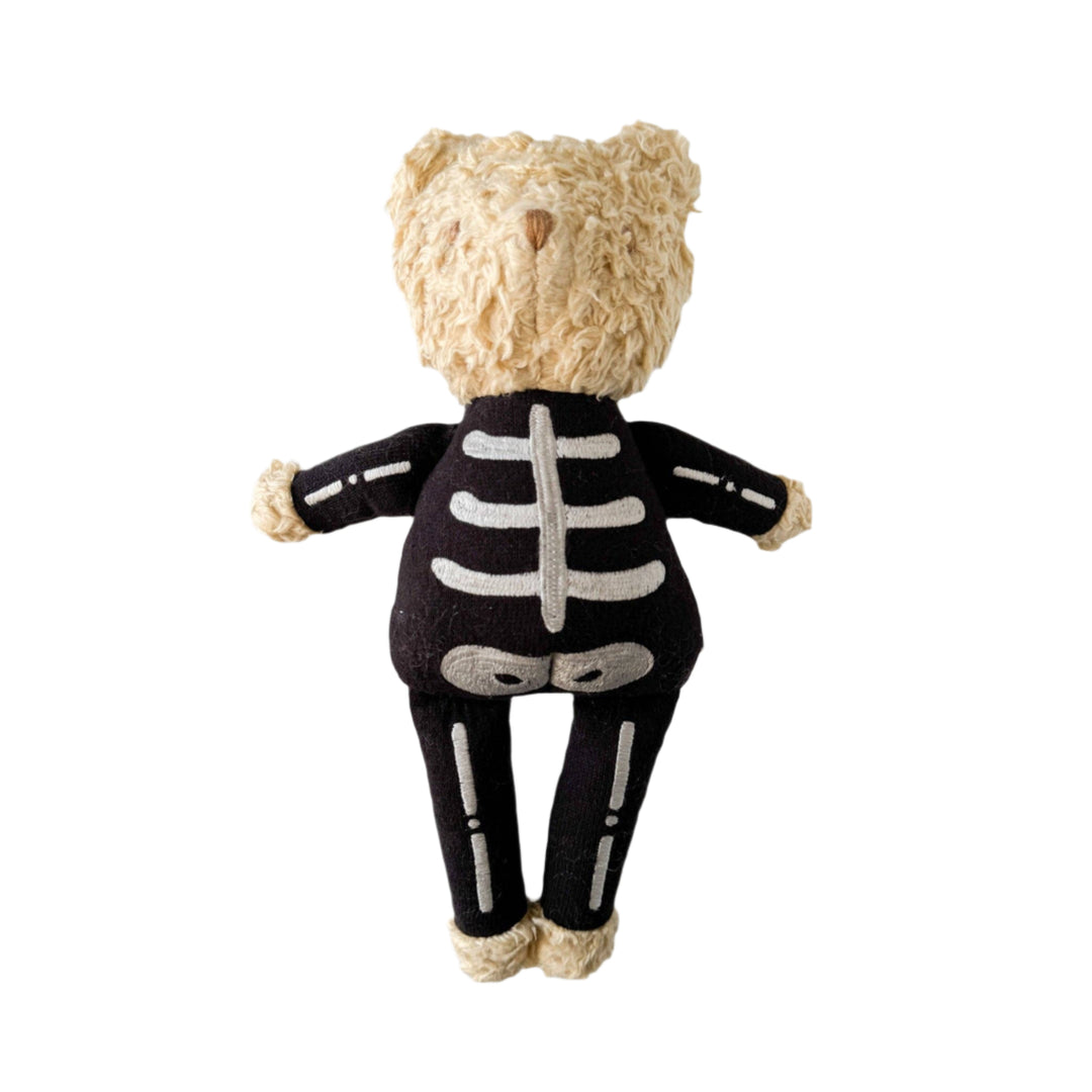 Plush Skeleton Bear Toy Halloween Stuffed Animal Doll Baby The Blueberry Hill Plush Skeleton Bear Toy Halloween Stuffed Animal Doll Baby Bonjour Fete - Party Supplies