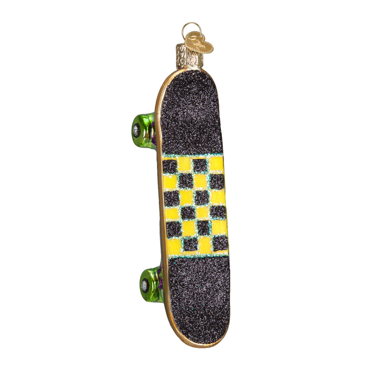Skateboard Ornament Old World Christmas 5.25 X 1.25 X 1 / 44079 Skateboard Ornament Bonjour Fete - Party Supplies