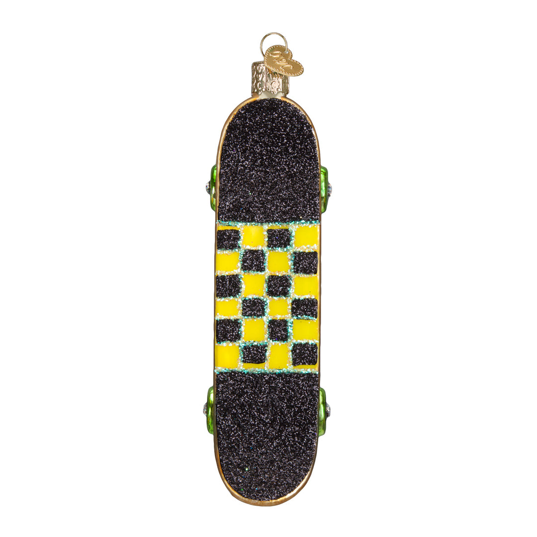Skateboard Ornament Old World Christmas 5.25 X 1.25 X 1 / 44079 Skateboard Ornament Bonjour Fete - Party Supplies