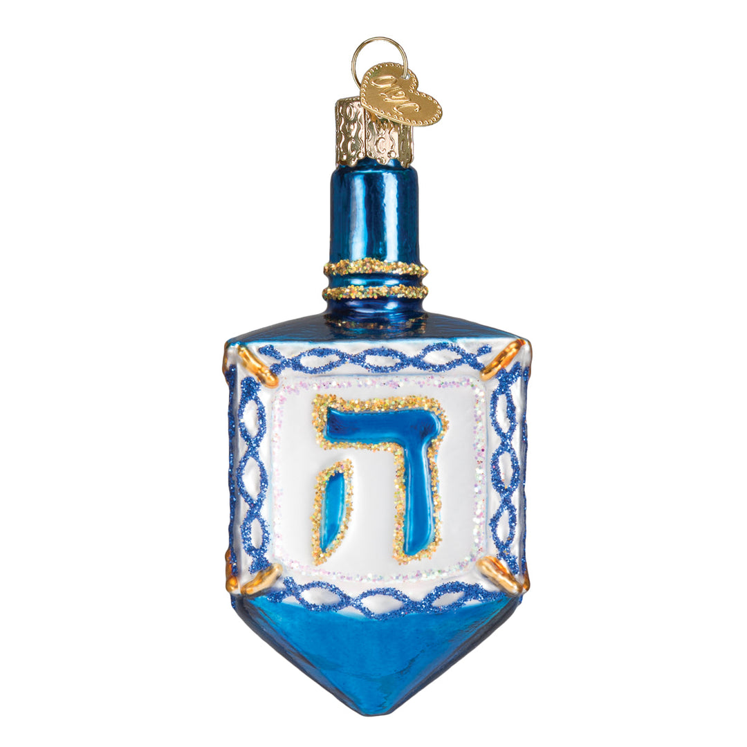 Dreidel Ornament Old World Christmas 3.25 X 1.5 X 1.5 / 44083 Dreidel Ornament Bonjour Fete - Party Supplies
