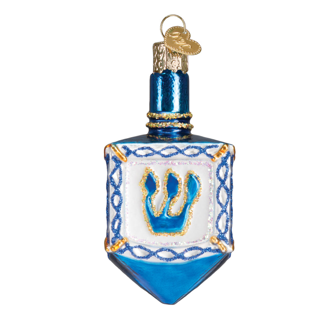 Dreidel Ornament Old World Christmas 3.25 X 1.5 X 1.5 / 44083 Dreidel Ornament Bonjour Fete - Party Supplies